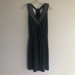 Gap Dress with Metallic studs along V-neck size M